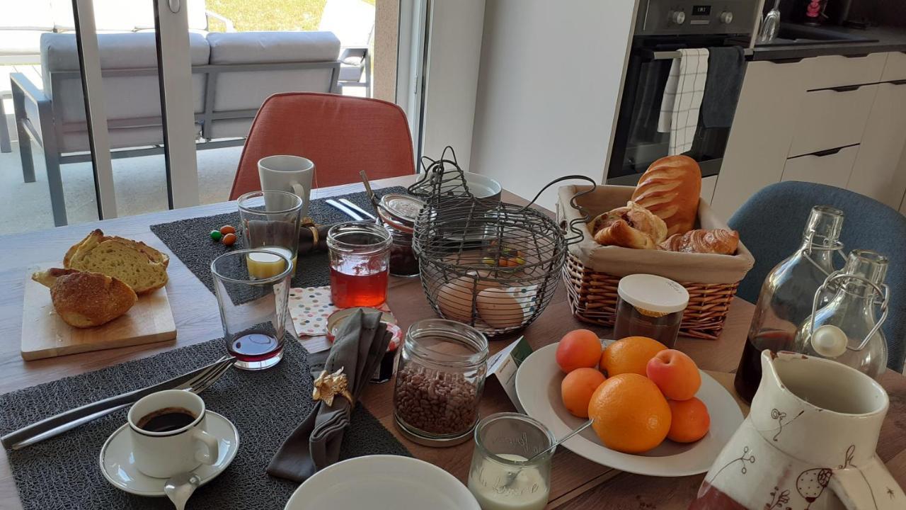 L'Epicurienne Villa Simandre Exteriör bild
